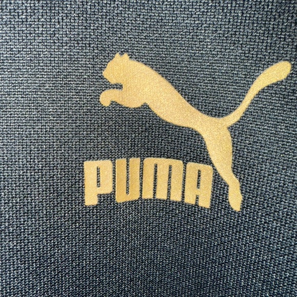 Puma x Coogi Women's Black Track Jacket Knit Sleeves Size XL - Picture 11 of 15